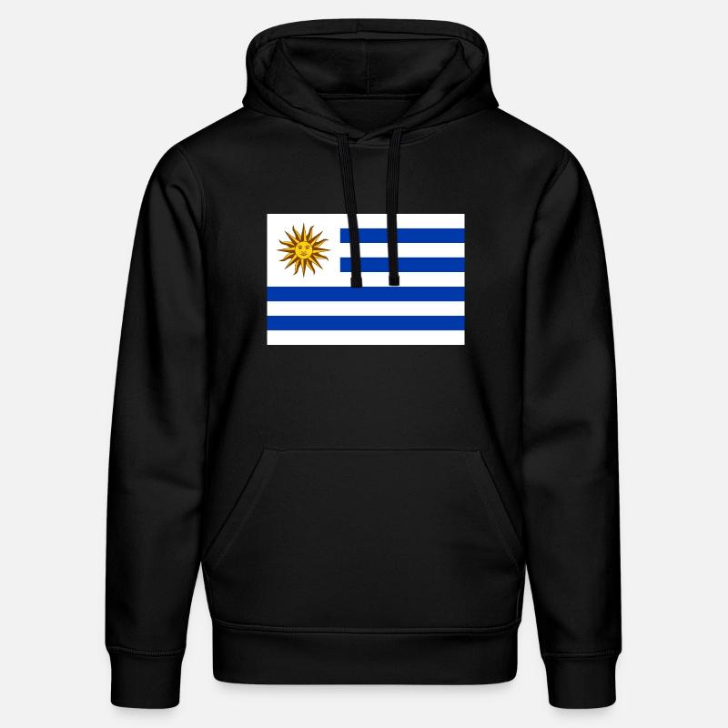 Uruguay - Sweat à capuche bio DRUMMER Stanley/Stella Unisexe - noir