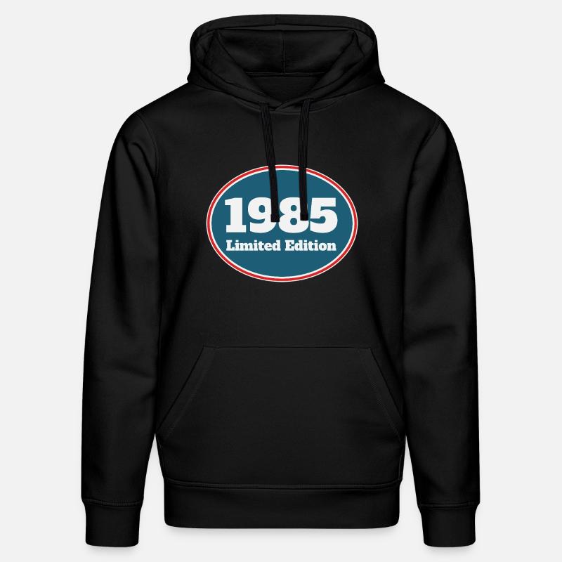 Édition limitée 1985 - Sweat à capuche bio DRUMMER Stanley/Stella Unisexe - noir