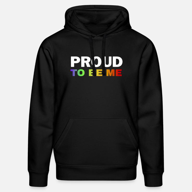 Lebendiges Pride-Empowerment-Design - Stanley/Stella Unisex Bio-Hoodie DRUMMER  - Schwarz