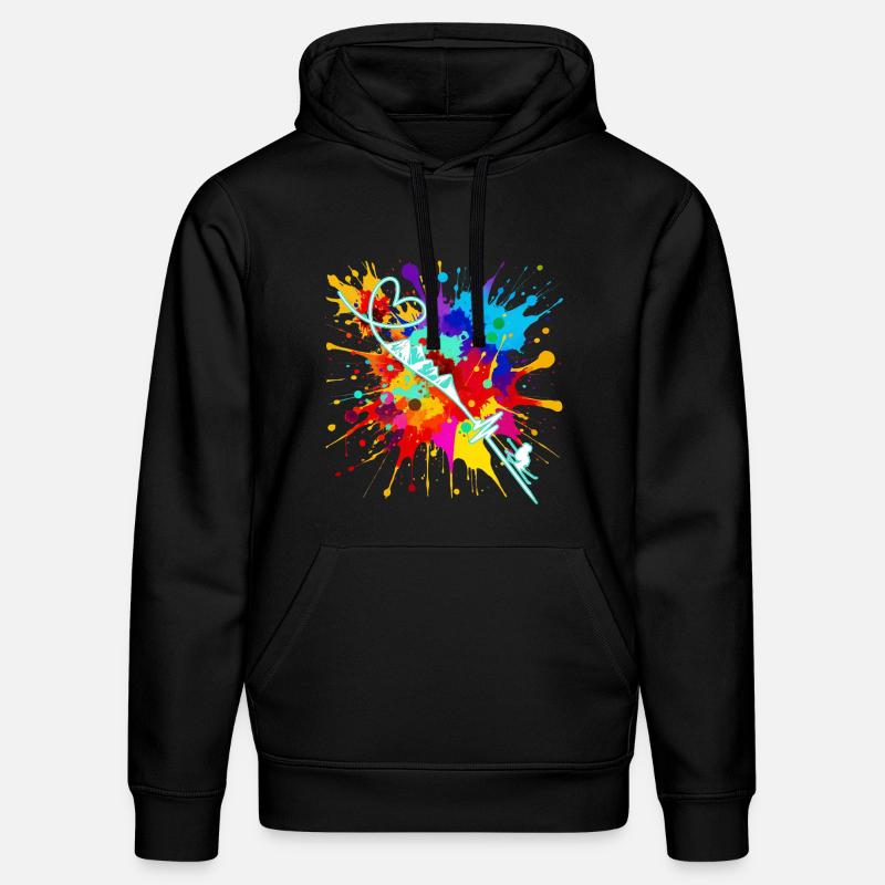 Ski - Sweat à capuche bio DRUMMER Stanley/Stella Unisexe - noir