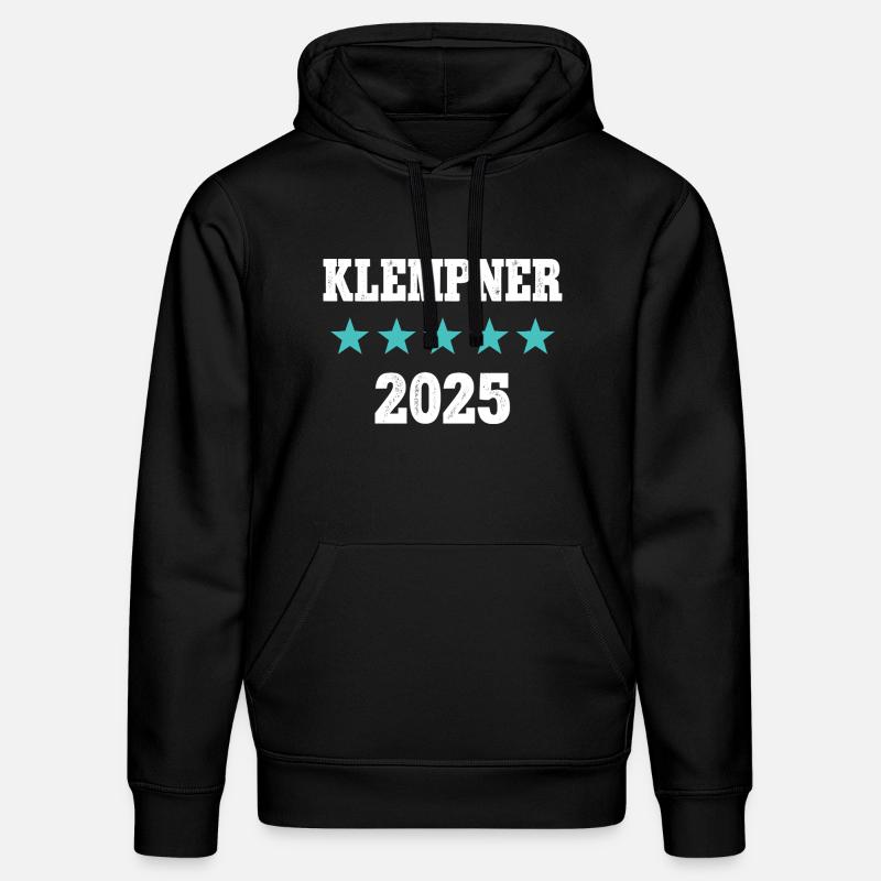 Plumber 2025 Training Exam Master Apprentice - Stanley/Stella DRUMMER Unisex Organic Hoodie - black
