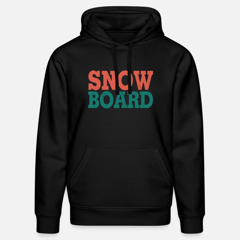 Planche à neige - Sweat à capuche bio DRUMMER Stanley/Stella Unisexe - noir