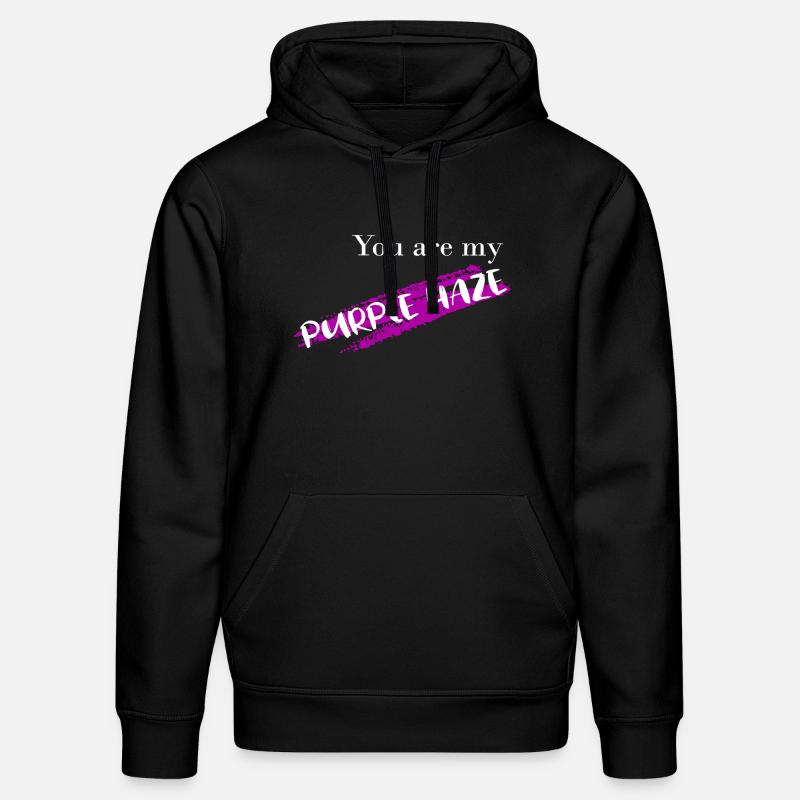 Tu es mon - Sweat à capuche bio DRUMMER Stanley/Stella Unisexe - noir