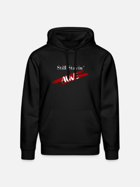 Still Stayin ́ - Stanley/Stella DRUMMER Unisex Organic Hoodie - black