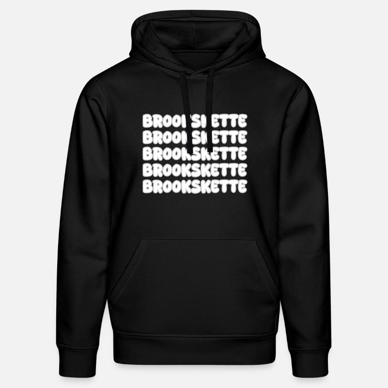 Escalade de la gamme Brooks - Sweat à capuche bio DRUMMER Stanley/Stella Unisexe - noir