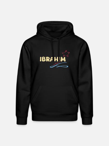 Gift Ibrahim - Stanley/Stella DRUMMER Unisex Organic Hoodie - black