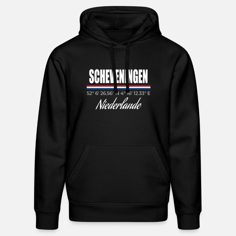 Scheveningen - Stanley/Stella Unisex Bio-Hoodie DRUMMER  - Schwarz