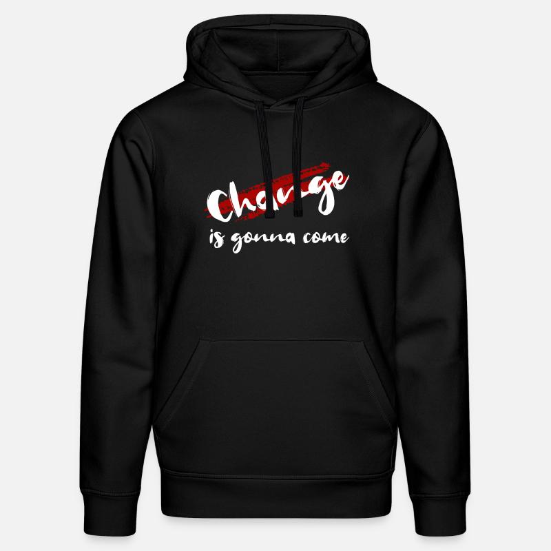 Changement - Sweat à capuche bio DRUMMER Stanley/Stella Unisexe - noir