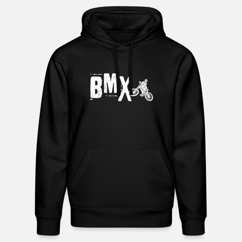 Style de vie BMX - Sweat à capuche bio DRUMMER Stanley/Stella Unisexe - noir