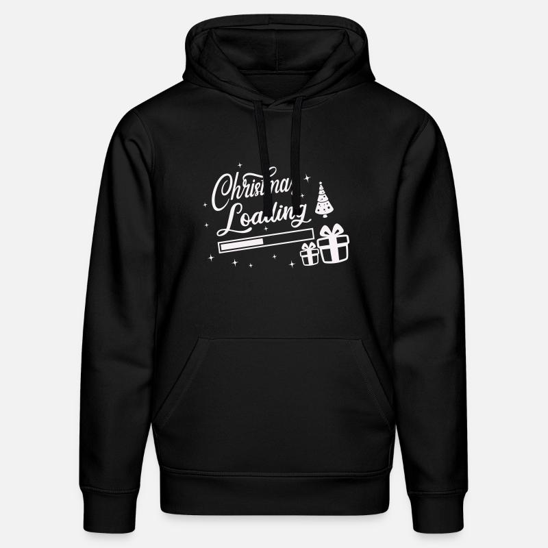Christmas Loading - Stanley/Stella Unisex Bio-Hoodie DRUMMER  - Schwarz