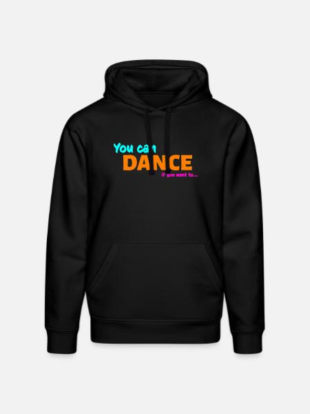 You can dance - Stanley/Stella DRUMMER Unisex Organic Hoodie - black