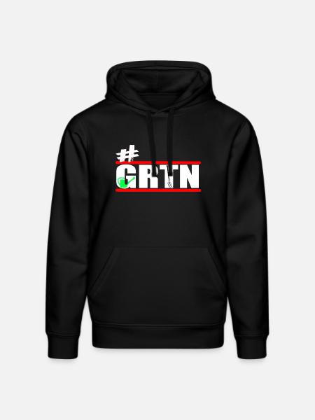 Garten - Gärtner - Gärtnern - GRTN  - Stanley/Stella Unisex Bio-Hoodie DRUMMER  - Schwarz