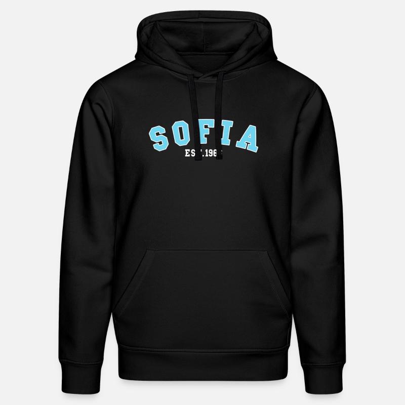 Sofia gegründet 1966 - Stanley/Stella Unisex Bio-Hoodie DRUMMER  - Schwarz