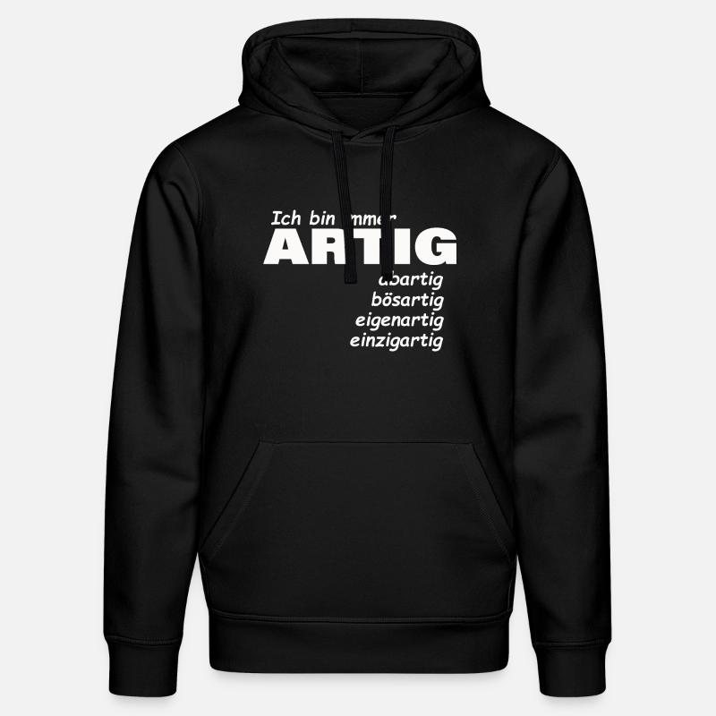 bon - Sweat à capuche bio DRUMMER Stanley/Stella Unisexe - noir