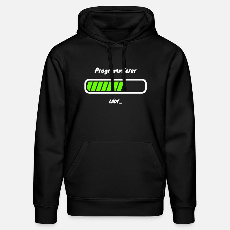 Programmierer Loading Softwareentwicklung - Stanley/Stella Unisex Bio-Hoodie DRUMMER  - Schwarz