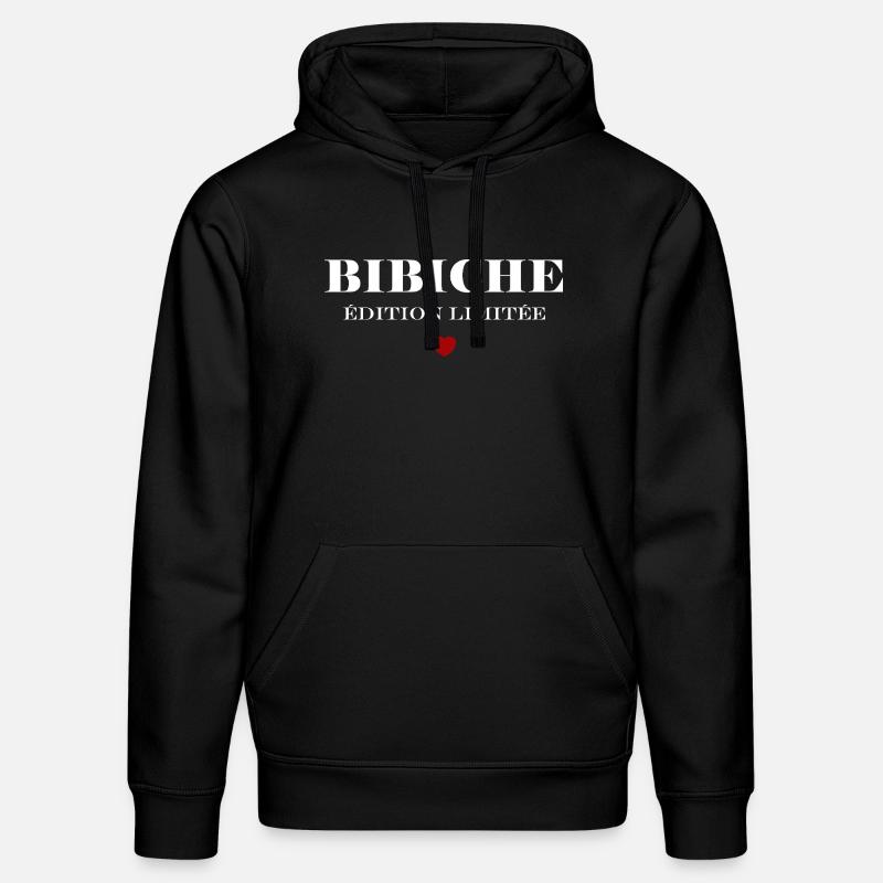 Bibiche - Stanley/Stella Unisex Bio-Hoodie DRUMMER  - Schwarz