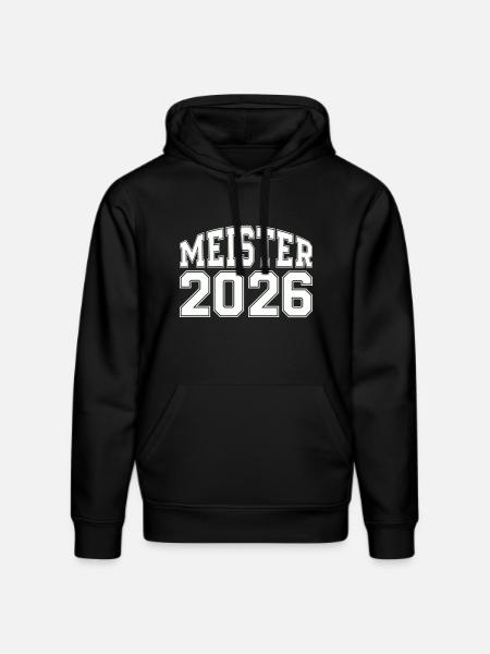 Champion 2026 Logo - Stanley/Stella DRUMMER Unisex Organic Hoodie - black