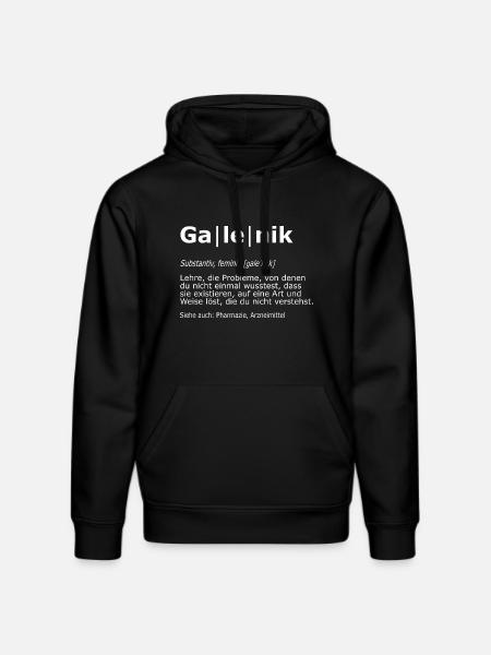 Galenics Pharmacy Pharmacy Pharmacy Definition - Stanley/Stella DRUMMER Unisex Organic Hoodie - black