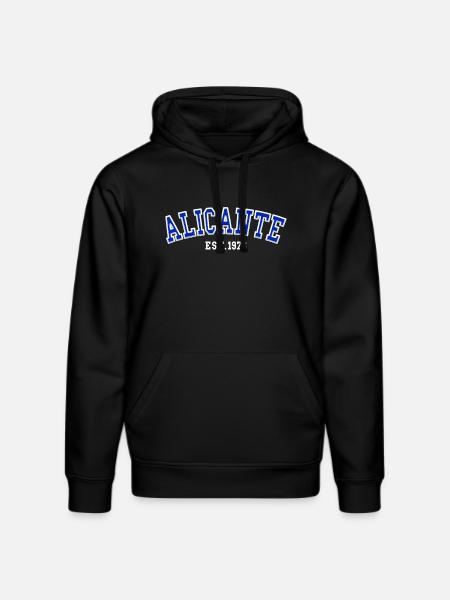 Alicante Est. 1976 - Stanley/Stella DRUMMER Unisex Organic Hoodie - black