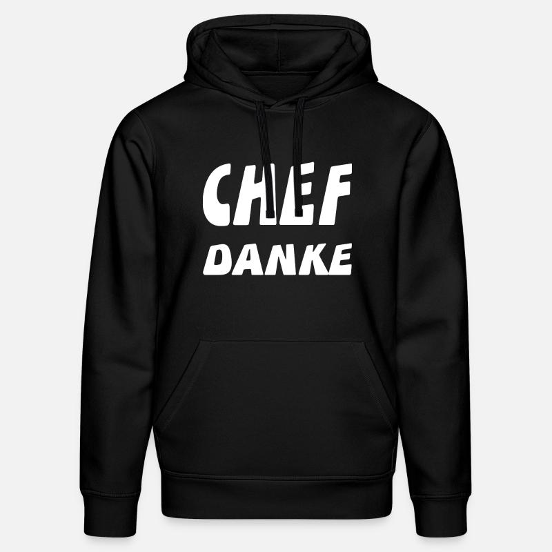 Chef - Stanley/Stella Unisex Bio-Hoodie DRUMMER  - Schwarz