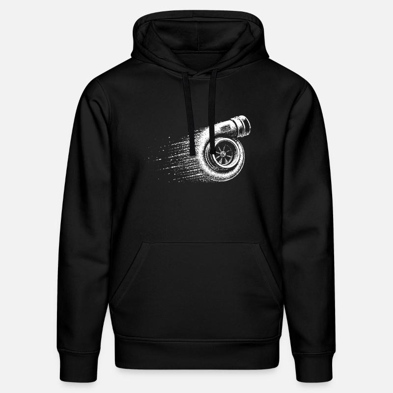 Turbolader Boost Boosted Tuner Schrauber - Stanley/Stella Unisex Bio-Hoodie DRUMMER  - Schwarz
