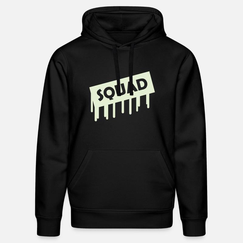 Squad - Stanley/Stella DRUMMER Unisex Organic Hoodie - black