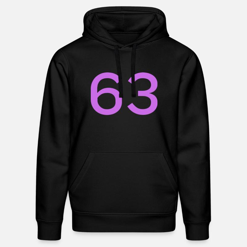 63 - Stanley/Stella DRUMMER Unisex Organic Hoodie - black