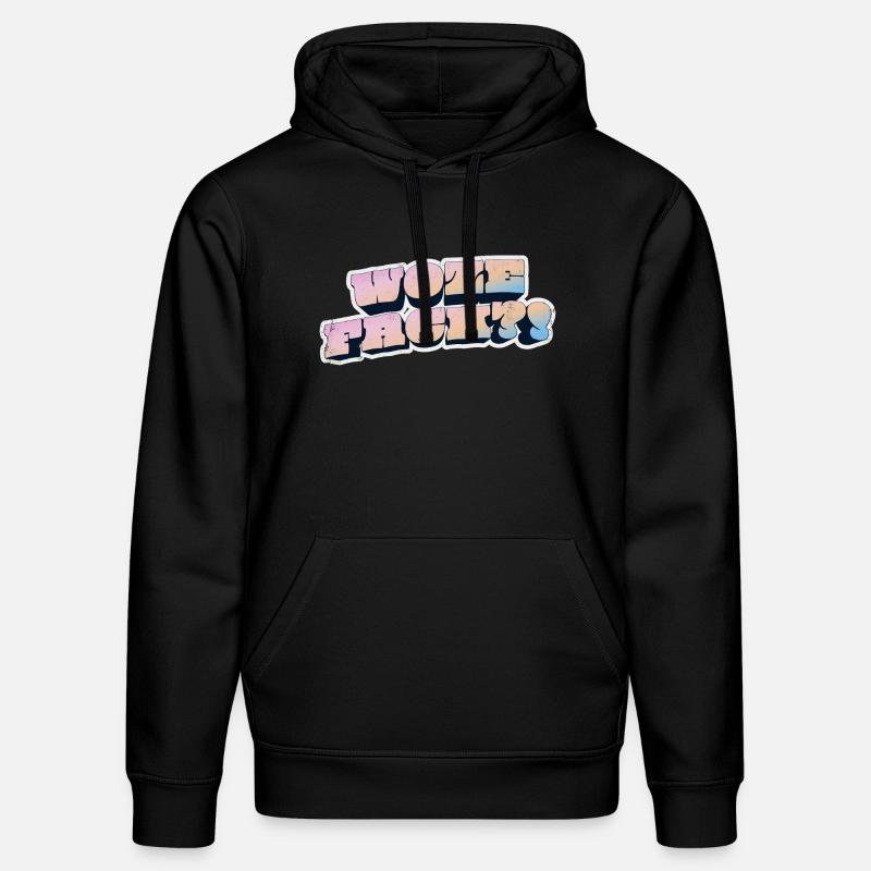 Wow Face Pastel Graffiti Style - Sweat à capuche bio DRUMMER Stanley/Stella Unisexe - noir
