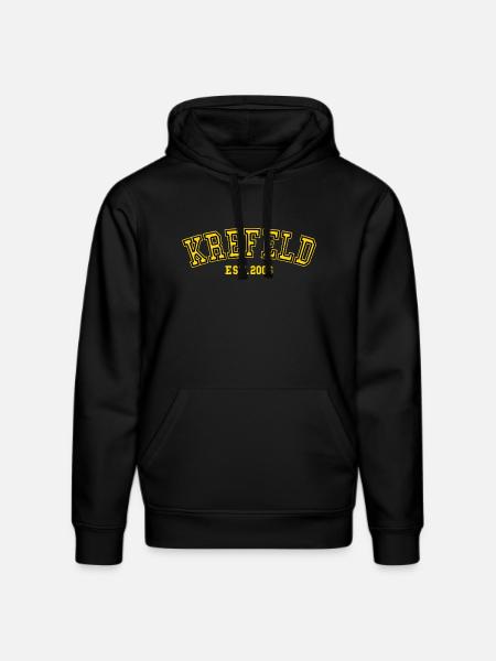 Krefeld Est. 2006 - Stanley/Stella DRUMMER Unisex Organic Hoodie - black