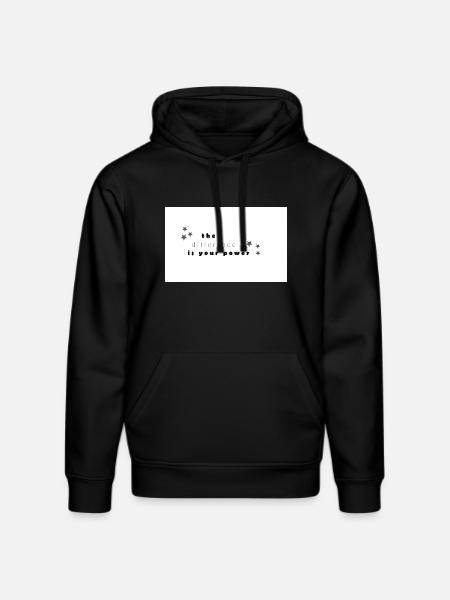 difference - Stanley/Stella Unisex Bio-Hoodie DRUMMER - Schwarz