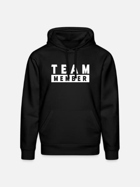 Team Member - Stanley/Stella DRUMMER Unisex Organic Hoodie - black