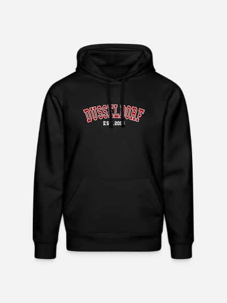 Dusseldorf Est. 2006 - Stanley/Stella DRUMMER Unisex Organic Hoodie - black
