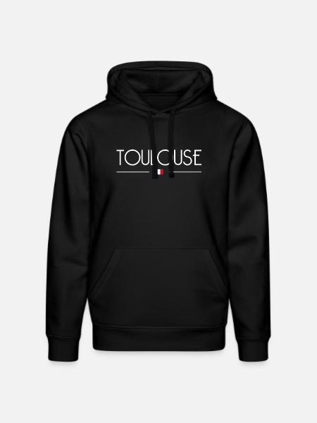 Toulouse - Stanley/Stella DRUMMER Unisex Organic Hoodie - black