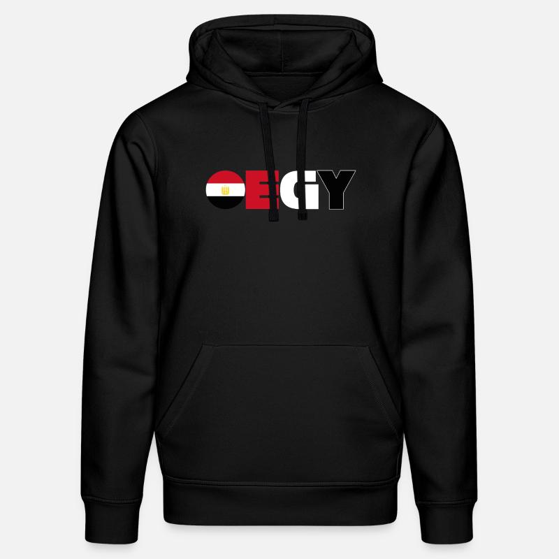 Égypte - Sweat à capuche bio DRUMMER Stanley/Stella Unisexe - noir