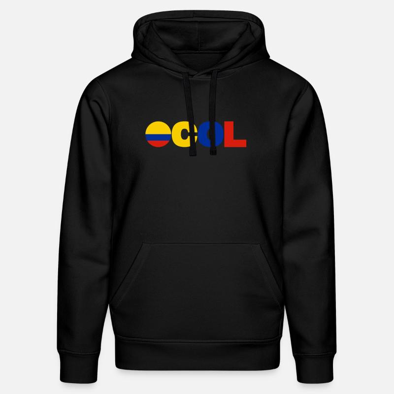 Colombie - Sweat à capuche bio DRUMMER Stanley/Stella Unisexe - noir