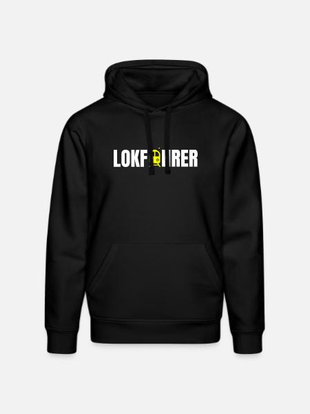 Lokführer Design - Stanley/Stella Unisex Bio-Hoodie DRUMMER  - Schwarz
