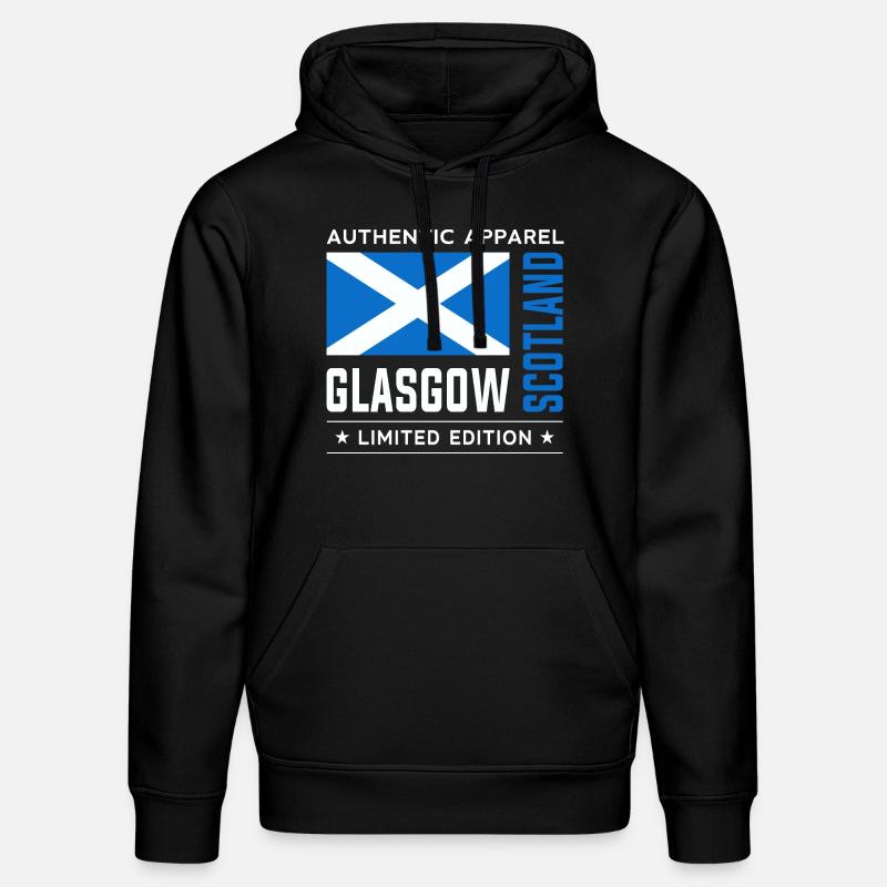 Glasgow - Sweat à capuche bio DRUMMER Stanley/Stella Unisexe - noir