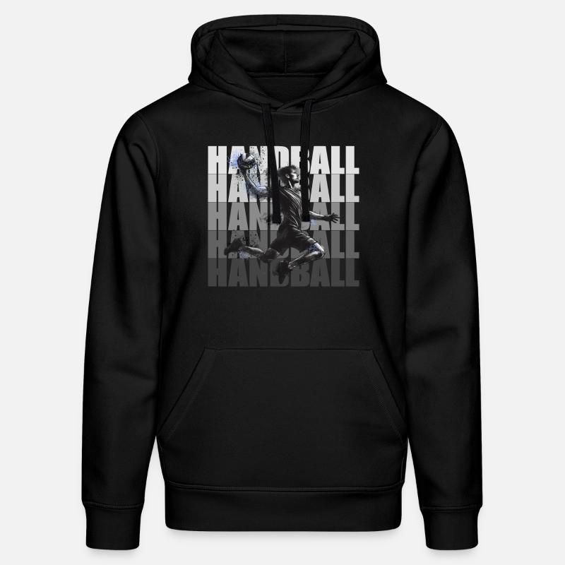 Handball - Sweat à capuche bio DRUMMER Stanley/Stella Unisexe - noir