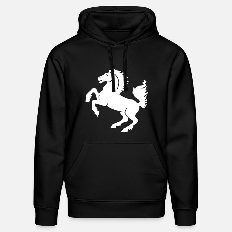 Stuttgart - Stuttgarter Ross - Stanley/Stella Unisex Bio-Hoodie DRUMMER  - Schwarz
