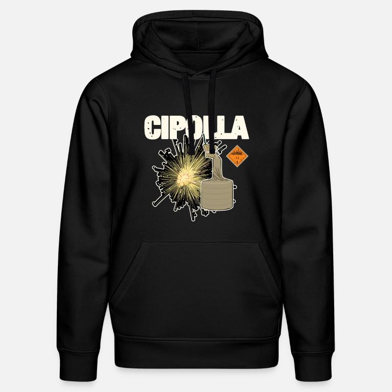 Cipolla Pyro - Sweat à capuche bio DRUMMER Stanley/Stella Unisexe - noir
