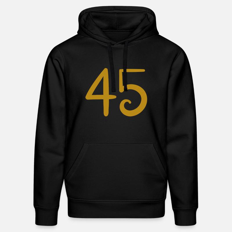 45 - Sweat à capuche bio DRUMMER Stanley/Stella Unisexe - noir