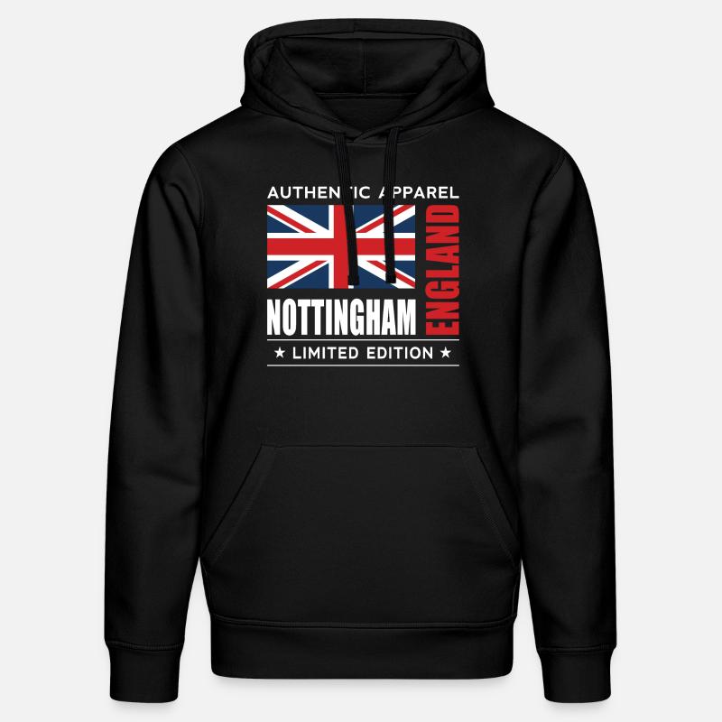 Nottingham - Sweat à capuche bio DRUMMER Stanley/Stella Unisexe - noir