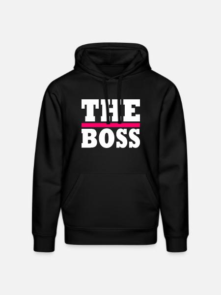 The boss - Sweat à capuche bio DRUMMER Stanley/Stella Unisexe - noir