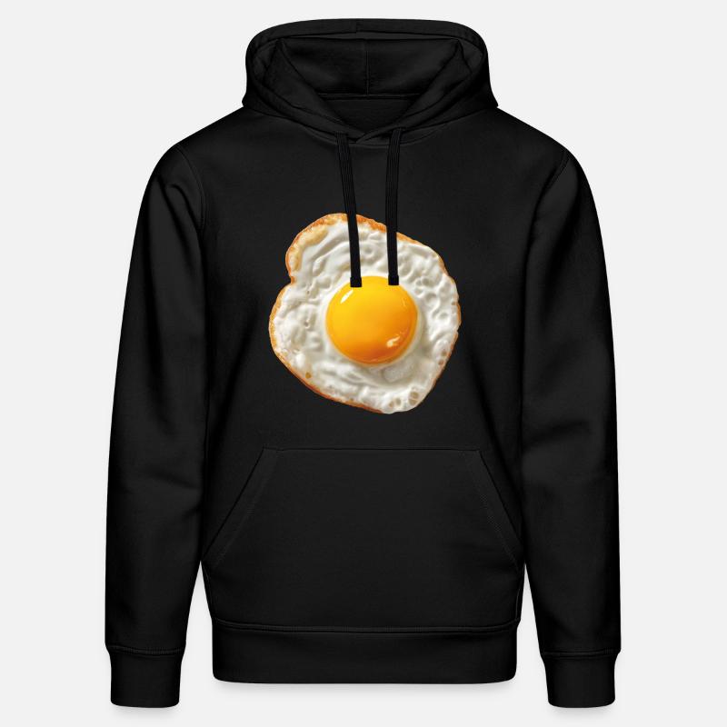 Spiegelei - Stanley/Stella Unisex Bio-Hoodie DRUMMER  - Schwarz