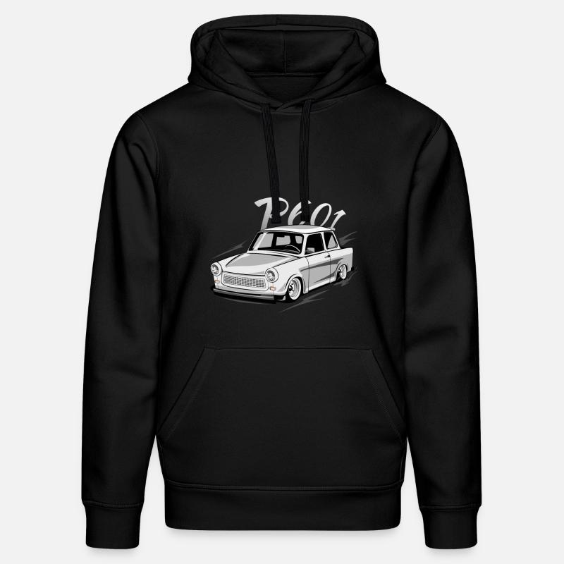 Trabant 601 - Sweat à capuche bio DRUMMER Stanley/Stella Unisexe - noir