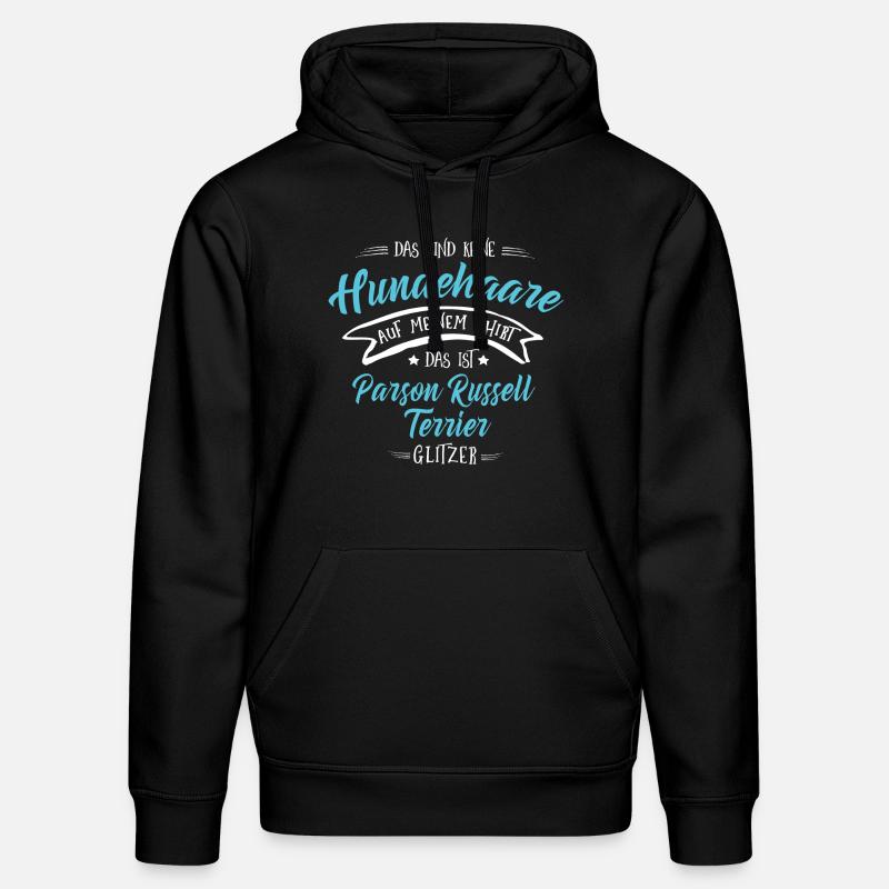Parson Russell Terrier - Stanley/Stella Unisex Bio-Hoodie DRUMMER - Schwarz