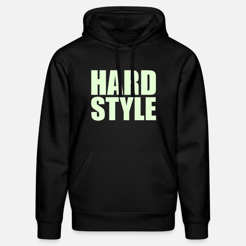 Hard style - Sweat à capuche bio DRUMMER Stanley/Stella Unisexe - noir