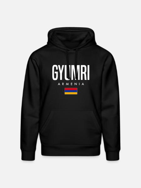 Gyumri Armenia - Stanley/Stella DRUMMER Unisex Organic Hoodie - black