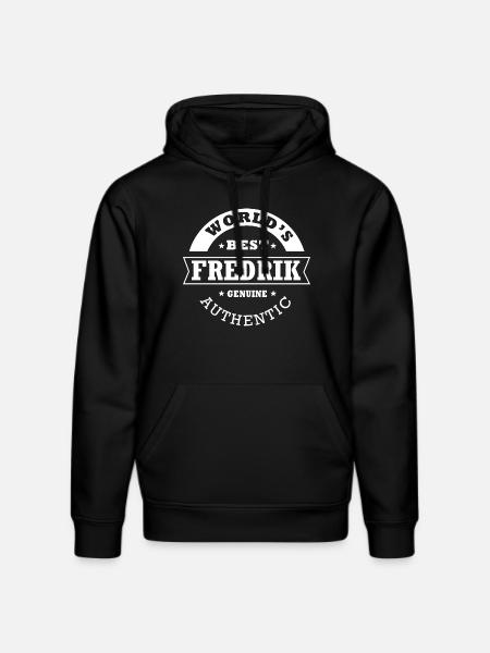 Fredrik Fredrik - Stanley/Stella Unisex Bio-Hoodie DRUMMER  - Schwarz