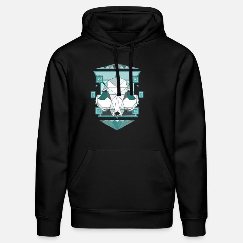 Chat - Sweat à capuche bio DRUMMER Stanley/Stella Unisexe - noir